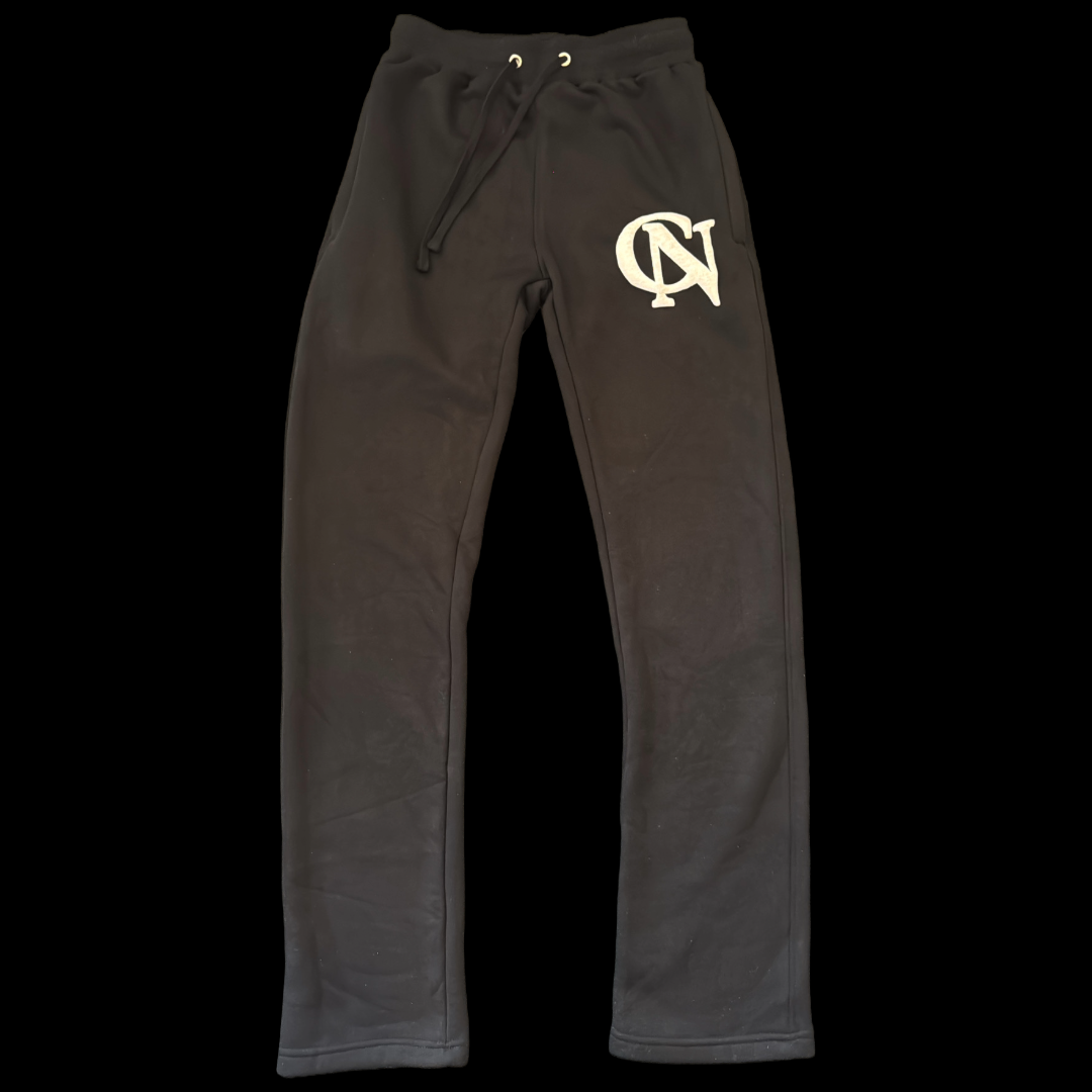 CN STRAIGHT BOTTOMS {BLACK}