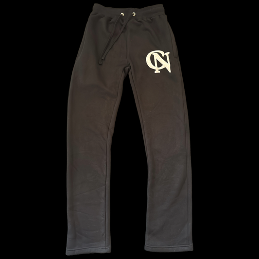 CN STRAIGHT BOTTOMS {BLACK}