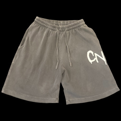 CN SHORTS {WASHED GREY}