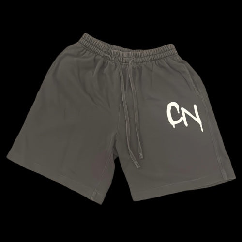 CN SHORTS {ASH BLACK}