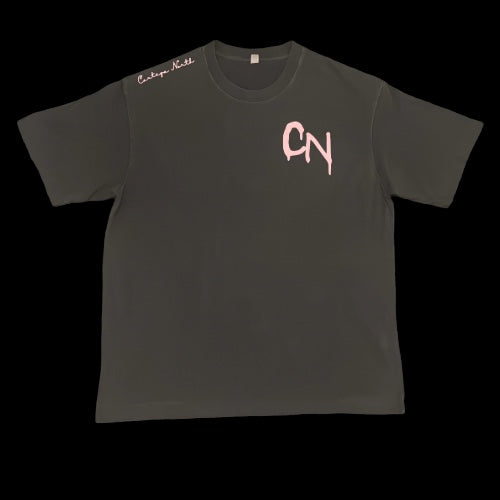 SIGNED CN TEE {ASH BLACK}